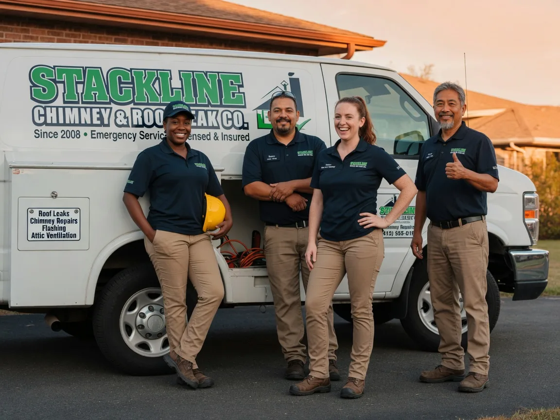 Chimney flashing repair company in West Salem, OH